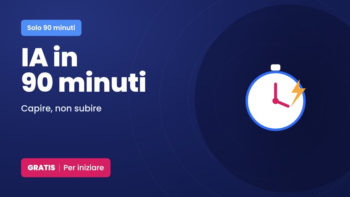 IA in 90 minuti
