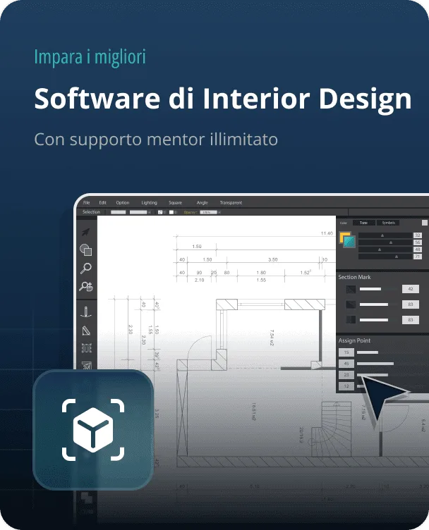 Corso Interior Design Online con render 3D e progettazione d'interni - EULE Institute